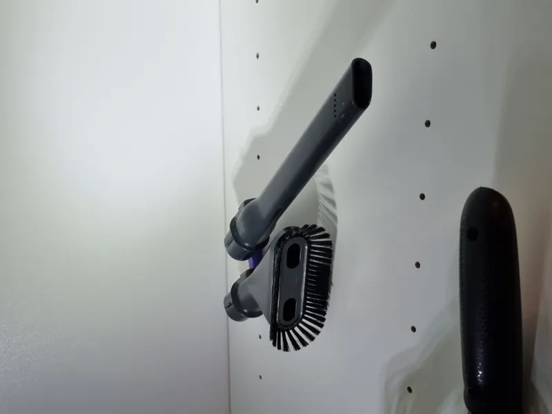 Vacuum Attachment Holder for IKEA Cabinet