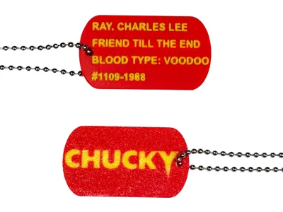 Chucky Dog Tag