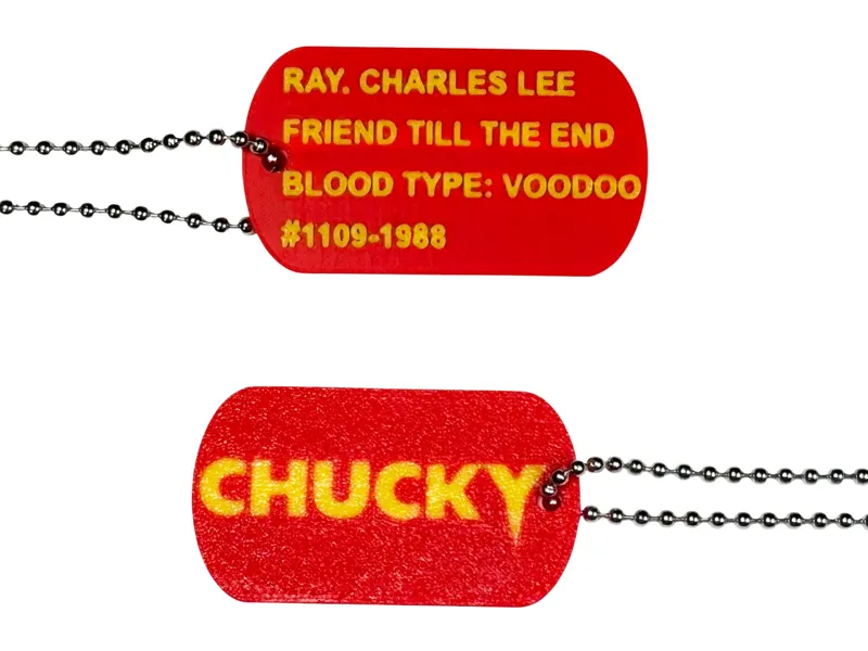 Chucky Dog Tag