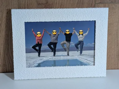 Salt Textured Photo Frame 