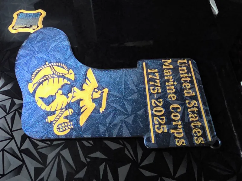 Marine Corps Birthday Stocking Ornament