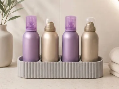 4-Compartment Bathroom Organizer