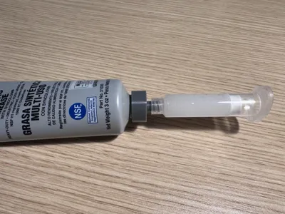 Super Lube (3oz) to Luer Lock Adapter
