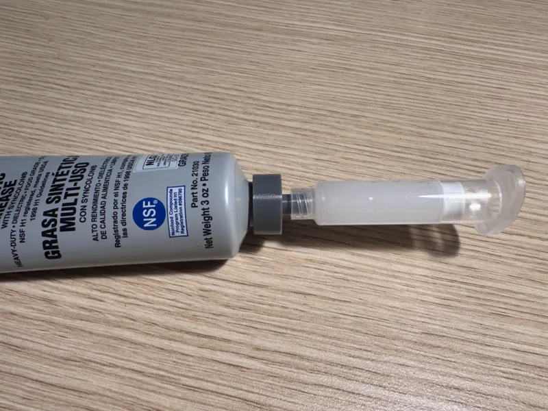 Super Lube (3oz) to Luer Lock Adapter