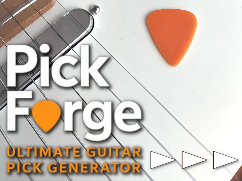 PickForge - Ultimate Guitar Pick Generator