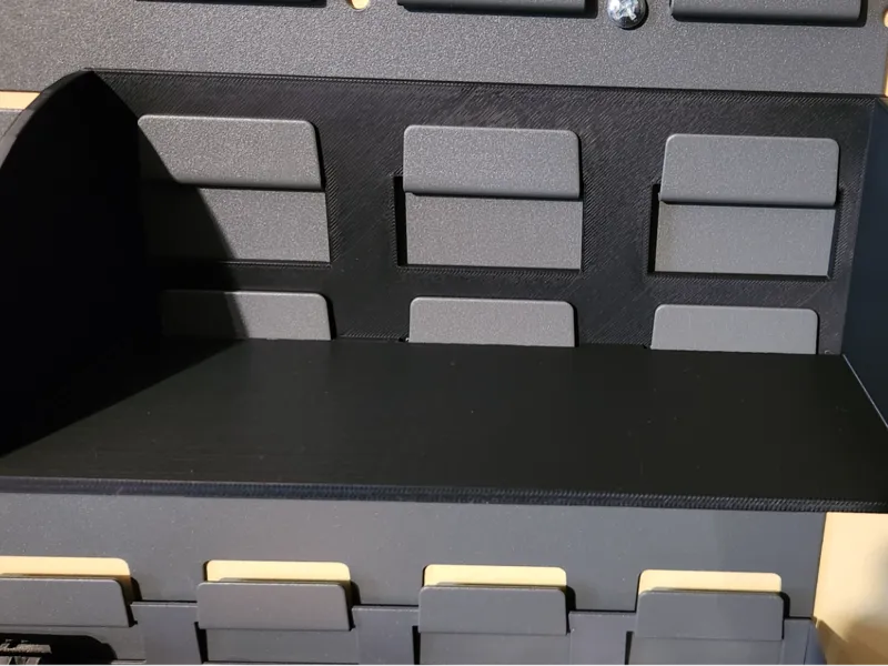 Large Louvered Panel (SecureIt) Shelf