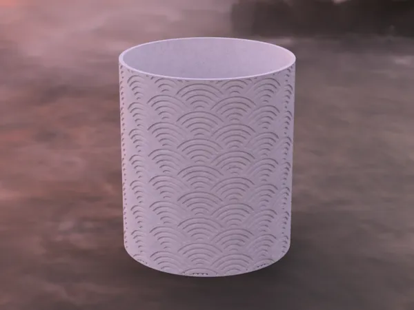 Range-ustensiles de cuisine motif japonais
