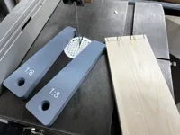 1:6 dovetail angle