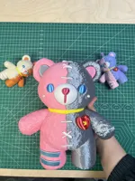 甜心小熊完全拆分版25cm摆件