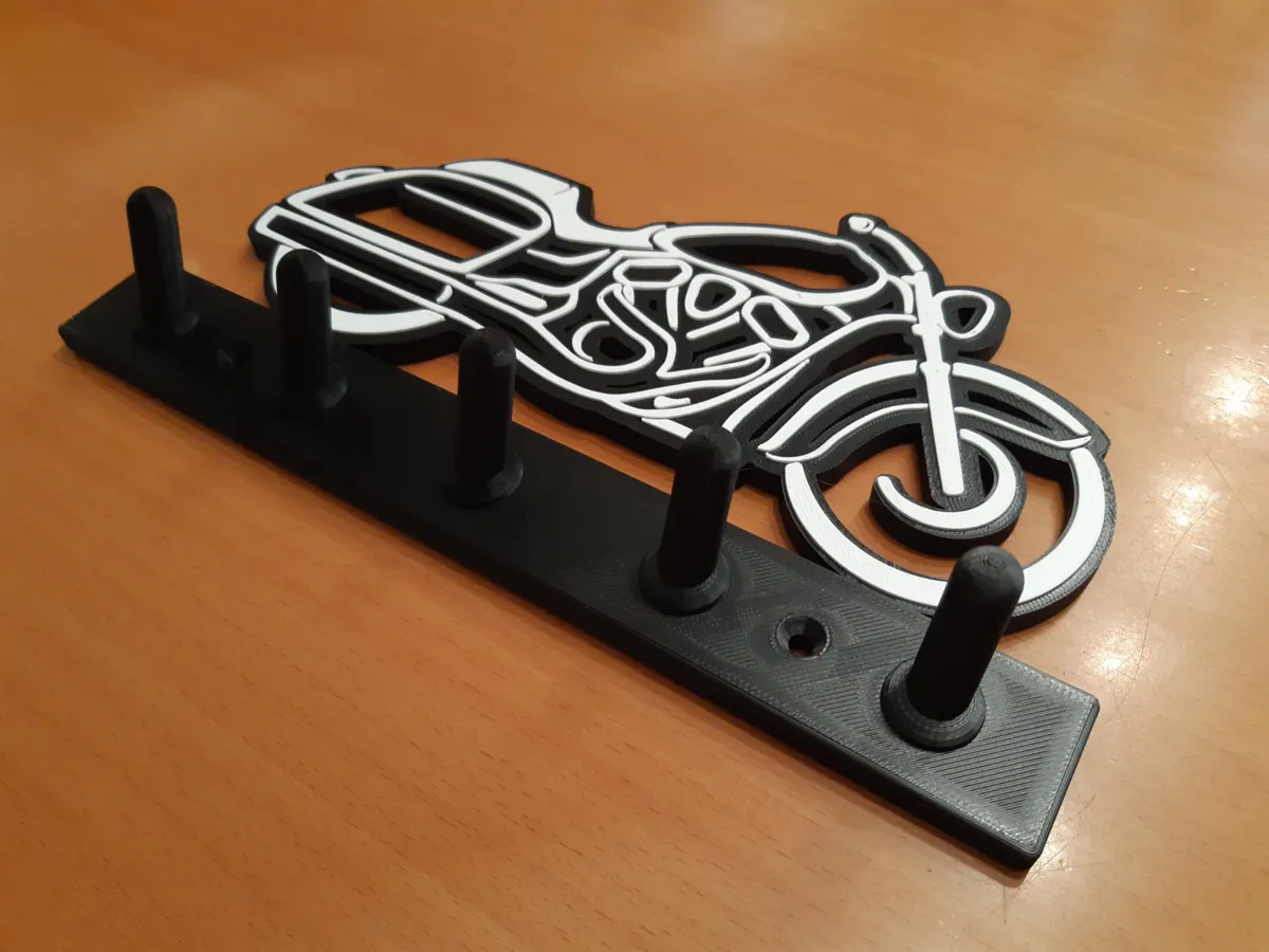 Cruiser | Motorcycle - Key holder - Free 3D Print Model - MakerWorld