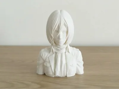 Mikasa Ackermann Bust | Attack on Titan Figure
