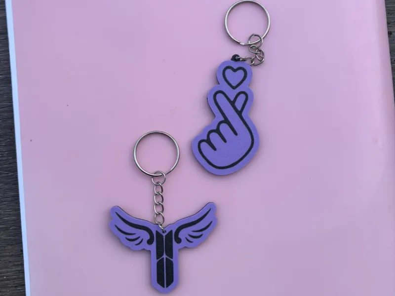 BTS keychains 