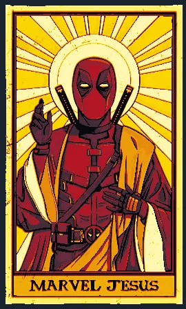 Dead Pool Jesus - Hueforge
