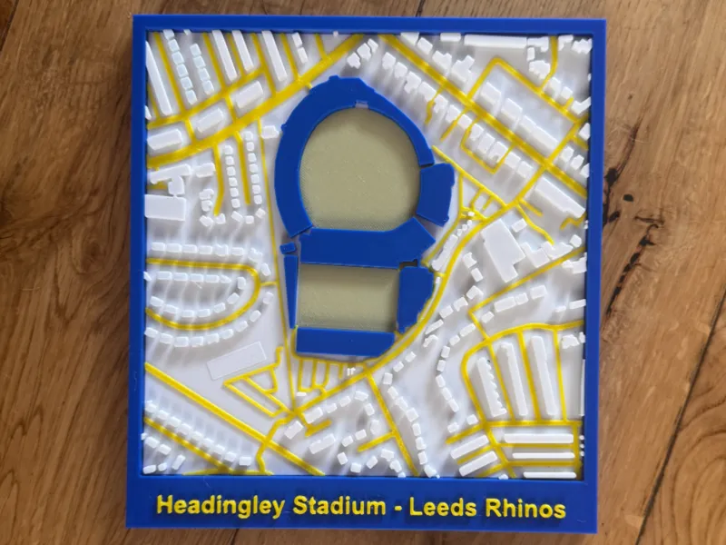 Headingley Stadium Map - Leeds Rhinos