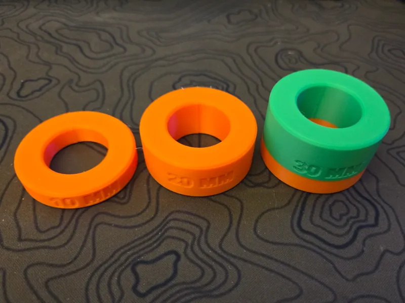 Kensui Adjustabell Olympic Plate Adapters