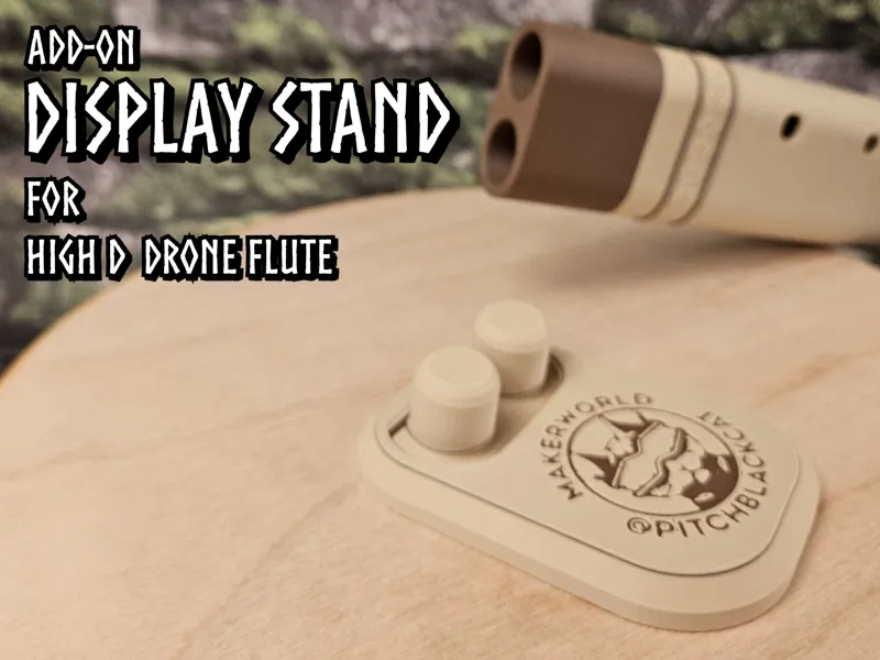 Display Stand for D5 Drone Flute