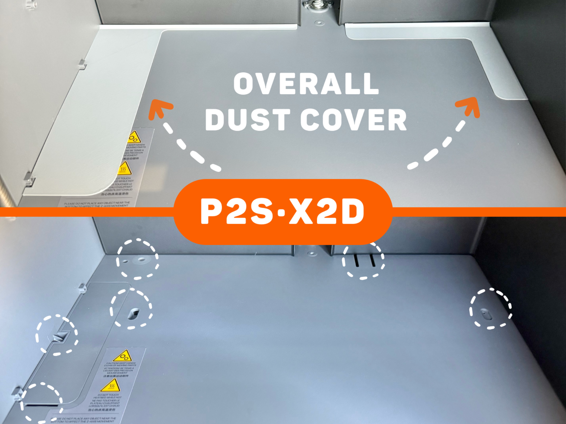 Bottom Overall Dust Cover