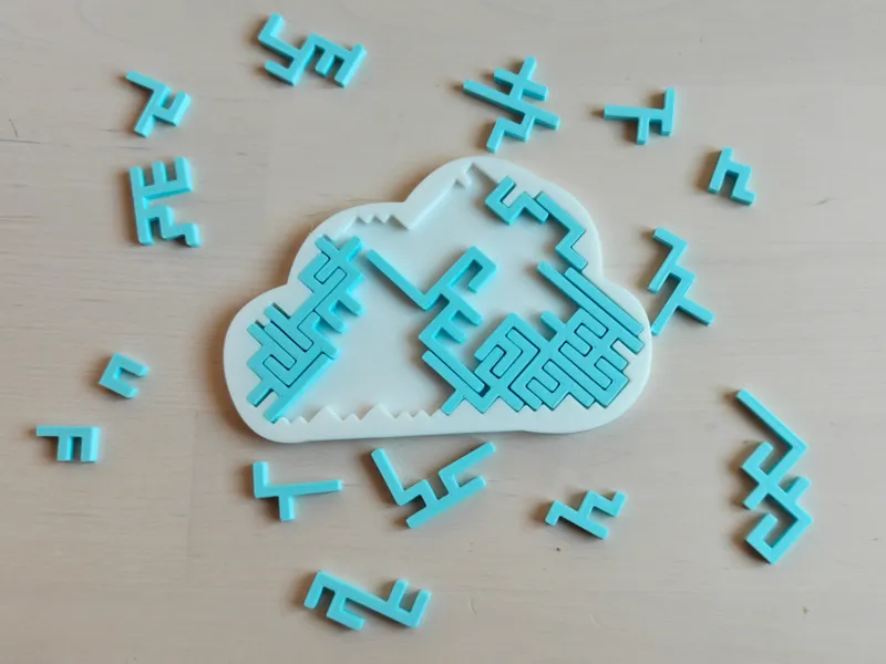 26 Piece Cloud Jigsaw Puzzle