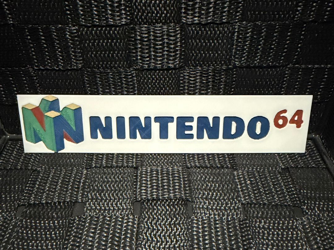 Nintendo 64 Logo - Hueforge