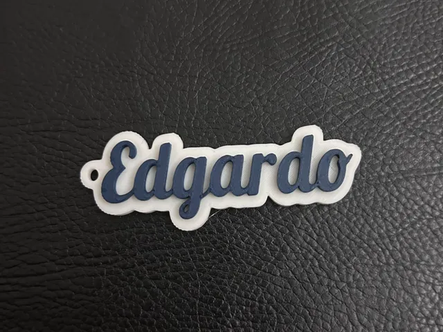 Edgardo name keychain