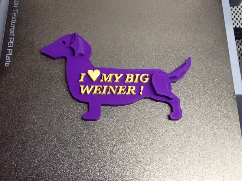 Dachshund Fridge Magnet