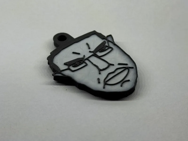 Chud Meme Keychain