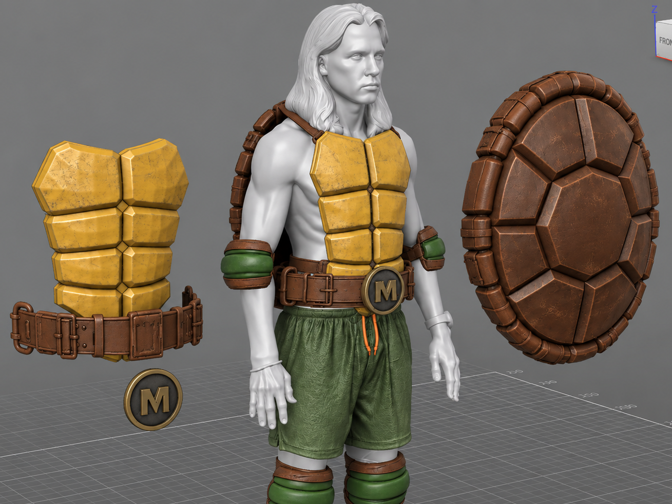 FULL SCALE TMNT Wearable Cosplay Set, ANY TURTLE!! - 3D printed Costumes, in stock in India