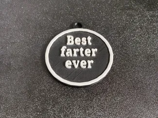 Best farter ever keychain 