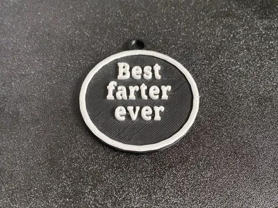 Best farter ever keychain 
