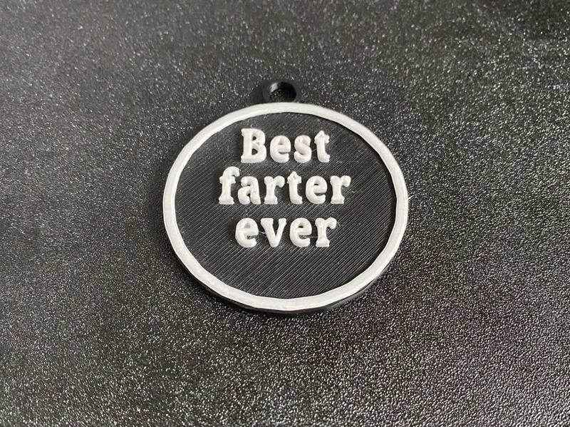 Best farter ever keychain 