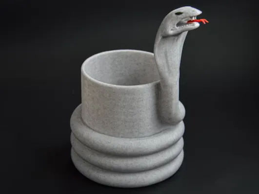 Snake Holder or Pot - No AMS - No Supports