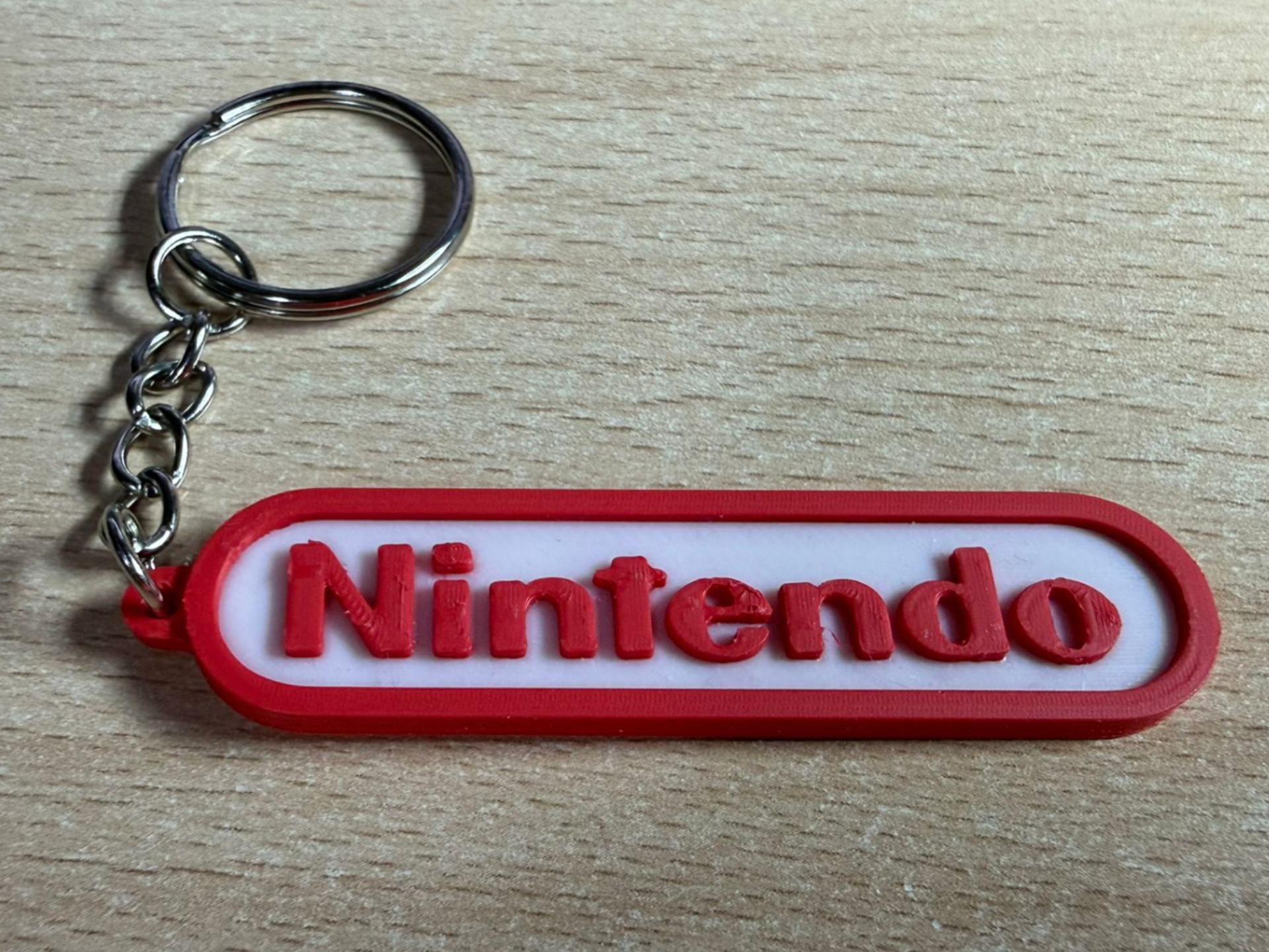 Nintendo keychain
