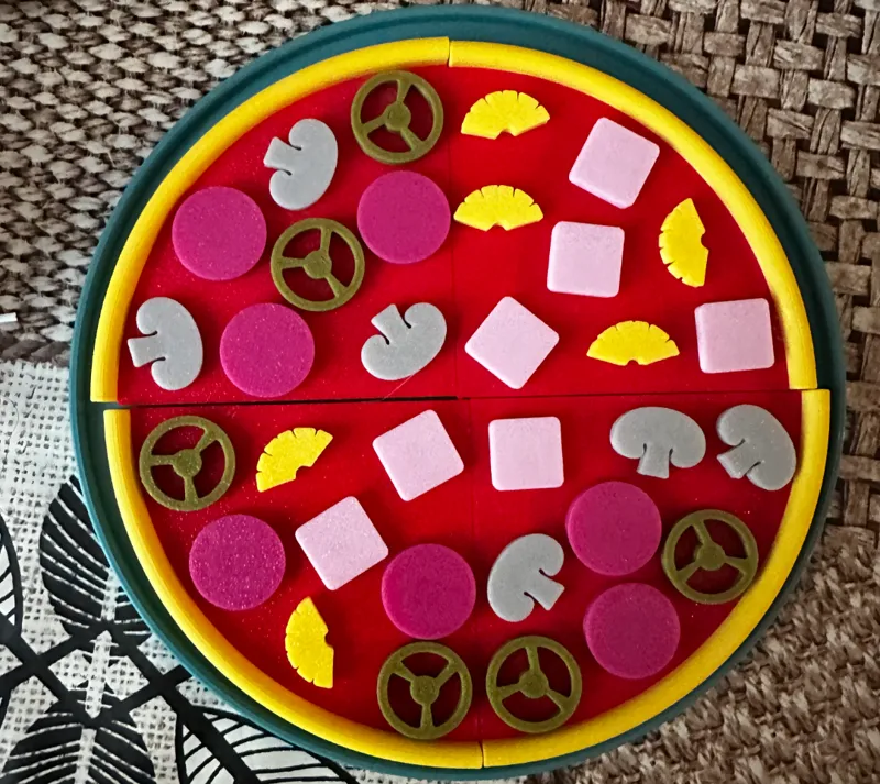 Pizza Toy Puzzle