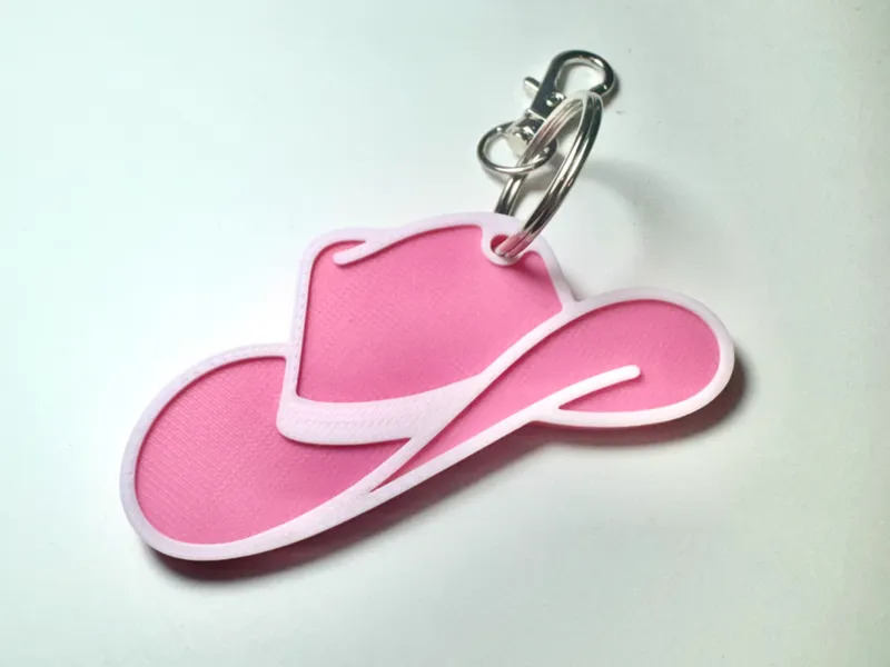 Cowboy Hat Key Chain 