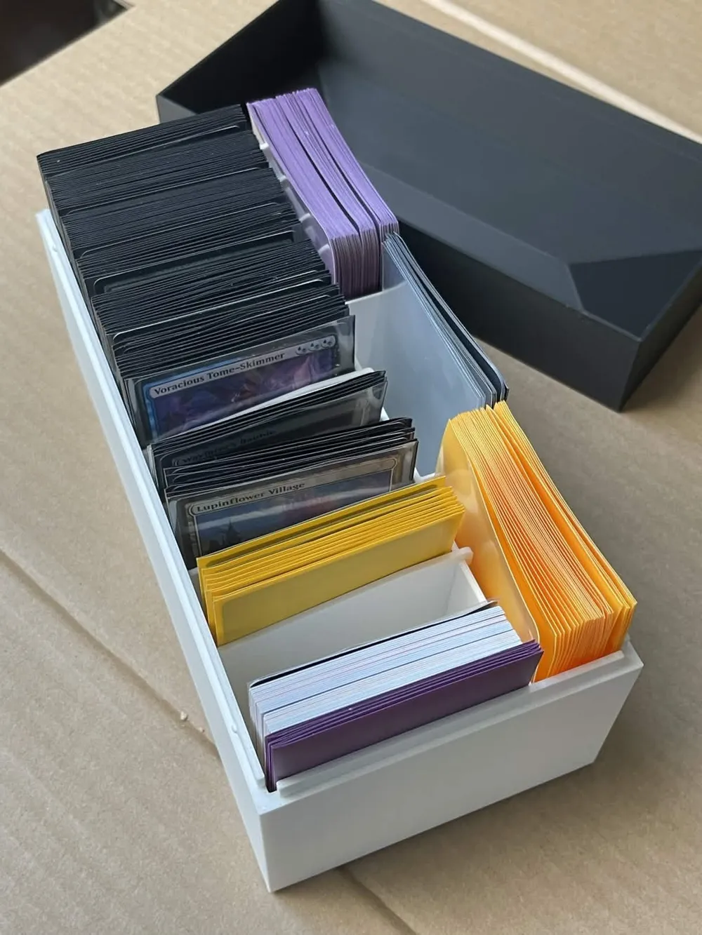 Bulk Card Box with Spare Sleeve Space - Free 3D Print Model - MakerWorld