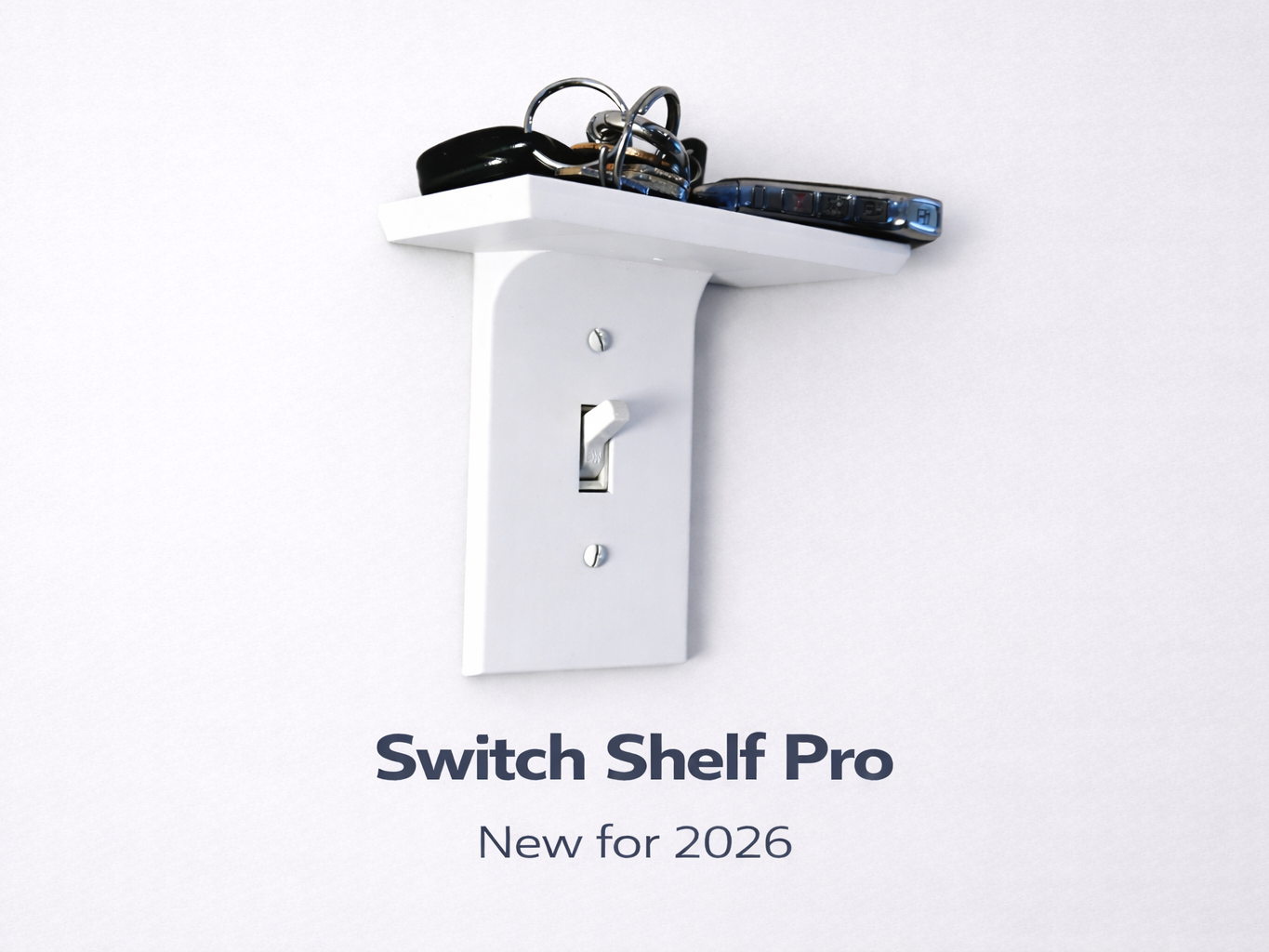 Miniatura 1 do modelo 3D Light Switch Pro (Single, Double, & Triple Switch)