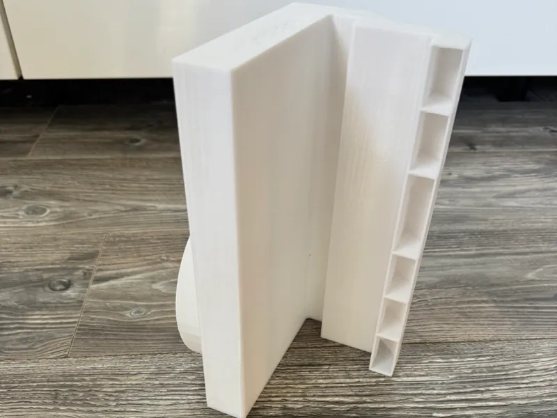 großer Abluftadapter für 100-150mm Klima-Schlauch