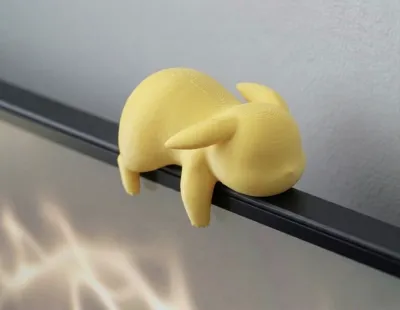 Cute Sleepy Pikachu - Monitor Buddy - Free 3D Print Model - MakerWorld