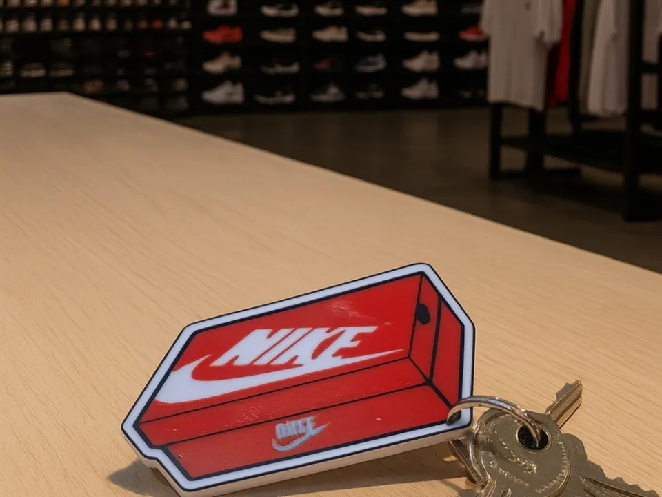 NIKE Shoe Box Keychain by GAF 3D MakerWorld: Download Free 3D Models