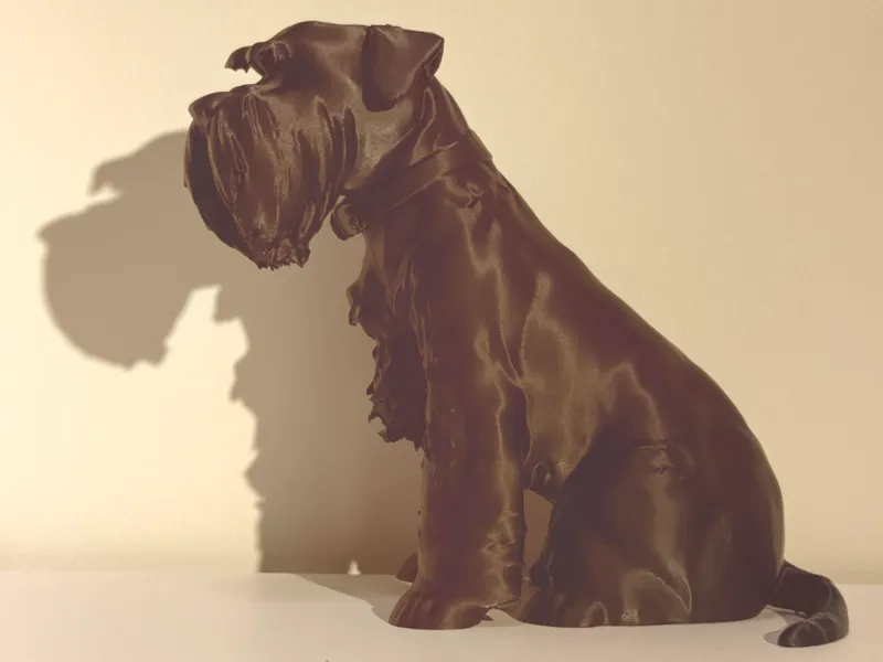 Mini Schnauzer Statue