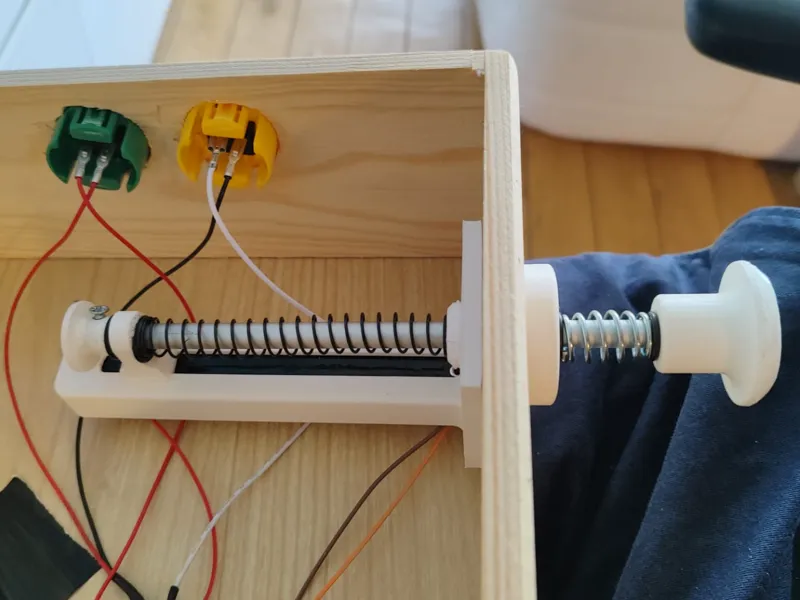 Plunger for virtual Pinball