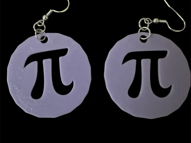 Pi Earrings
