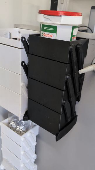 Multi Bin Storage w/ Open Hold & Closed Locks
