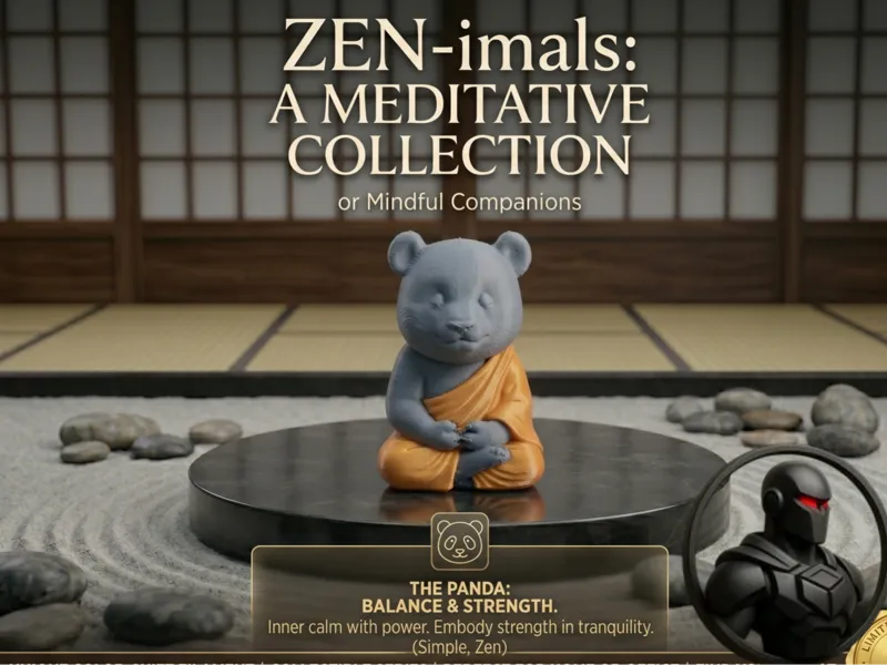 ZEN-Imals, The Panda - Balance & Strenght.