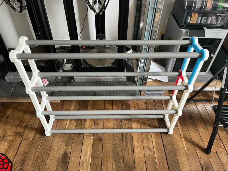 Modular Filament Rack PVC Pipe