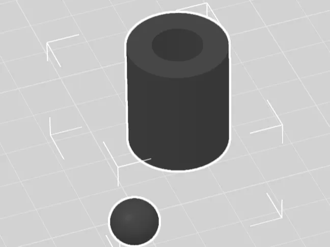 Ball and Cylinder Fidget