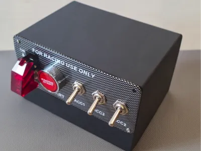 Car Sim Ignition Panel | Wiring Box / Button Box