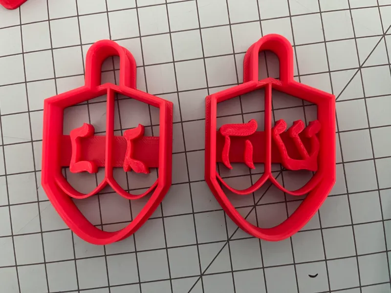 Dreidel Cookie / Clay cutters