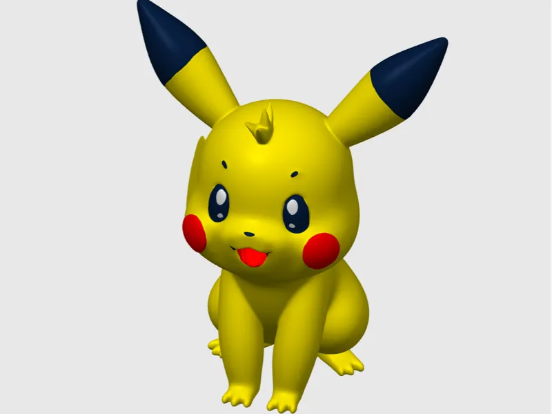 Model Pikachu Pokemon