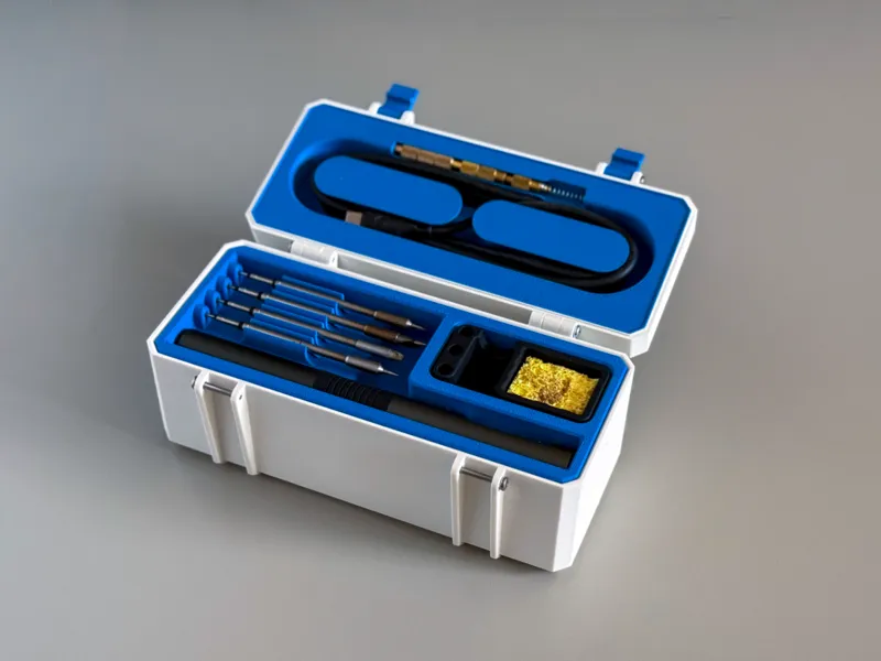 T90B Soldering Iron Rugged Case – Extended Version